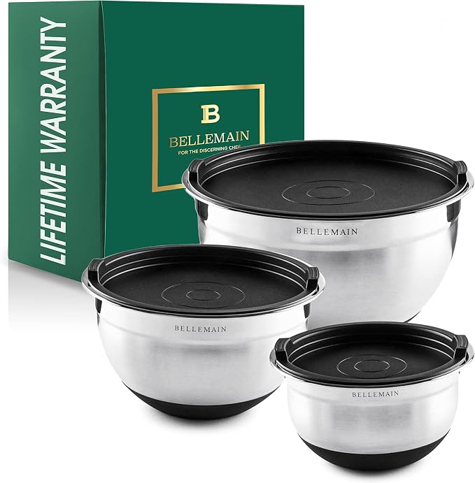Bellemain Stainless Steel Mixing Bowls - Image 9
