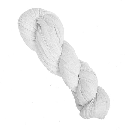 Efavormart 10FT White Cheesecloth Table Runner, Gauze Fabric Boho Wedding Arbor - Image 2