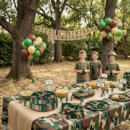 150PCS Camo Birthday Party Supplies - Image 2