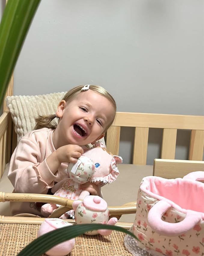 LeyaDoll Tea Party Playset, Pretend Play Baby Doll Accessories | Pretend Play - Image 7