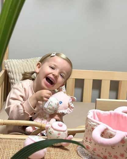 LeyaDoll Tea Party Playset, Pretend Play Baby Doll Accessories | Pretend Play - Image 7