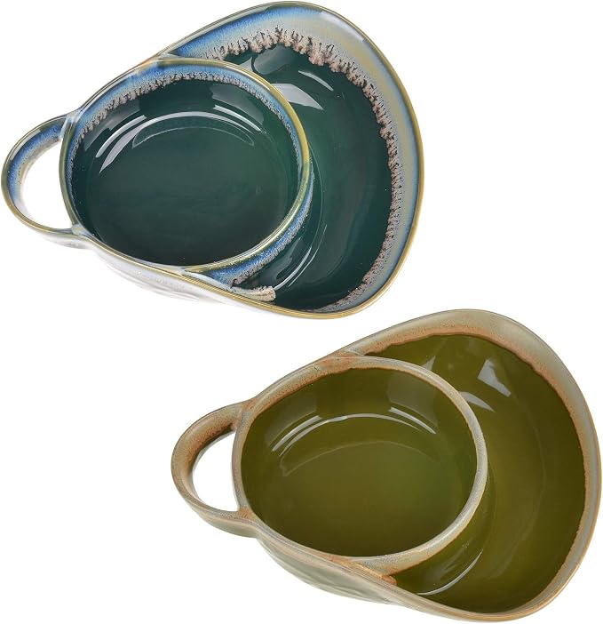 Stoneware Soup & Side Bowls Set of 2 by Roe & Moe by Roe+%26+Moe