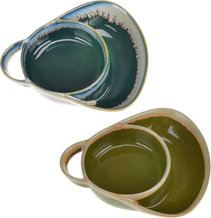Stoneware Soup & Side Bowls Set of 2 by Roe & Moe by Roe+%26+Moe