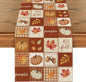 Artoid Mode 210 GSM Fall Table Runner 13x120 Inch Home Party Decor | Plaid by ArtoidMode