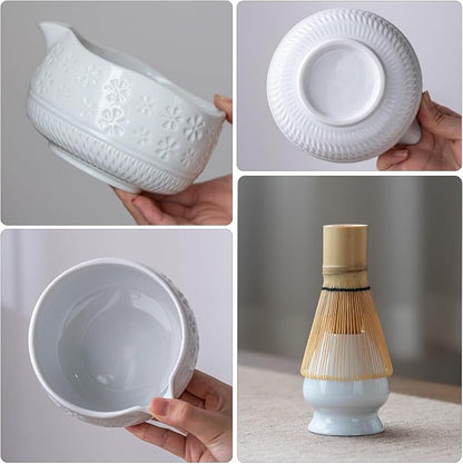 Buucup Matcha Whisk Set, Ceramic Kit - Image 3