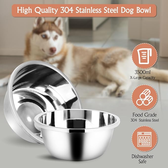 Elevated Dog Bowls for Large Dogs, Raised Dog Bowl Stand - Image 6