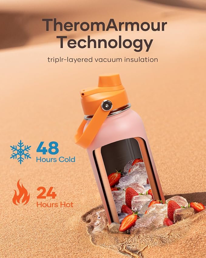 BUZIO Triple Wall Vacuum Water Bottle - Image 2