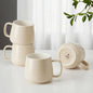 Teocera Coffee Mugs Set of 4-12oz Chip-Resistant Ceramic Cups by Teocera