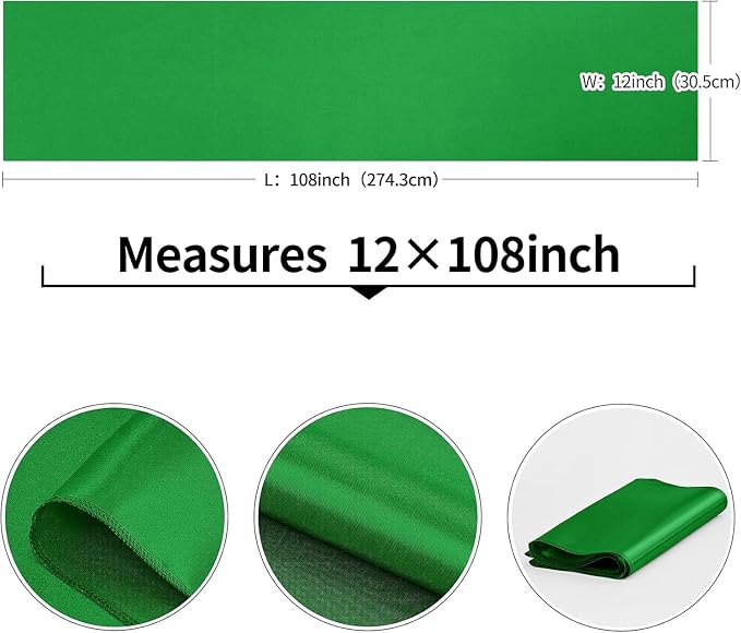 15-Pack Emerald Satin Table Runner 12 x 108 Inch Long Fuchsia Bright and Smooth - Image 3