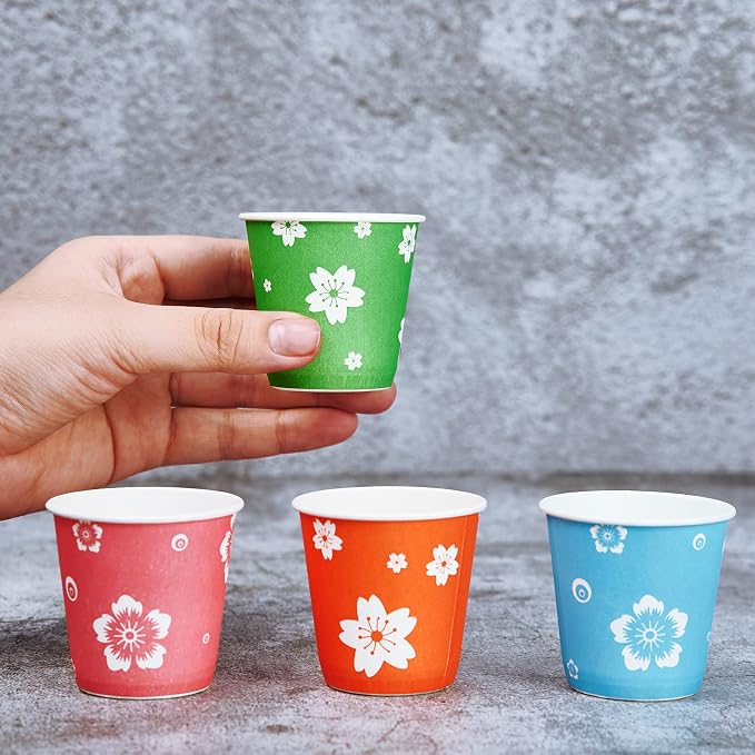 LITOPAK 400 Pack 3 oz Paper Cups, Small Paper bathroom cups 3 ounce | - Image 3