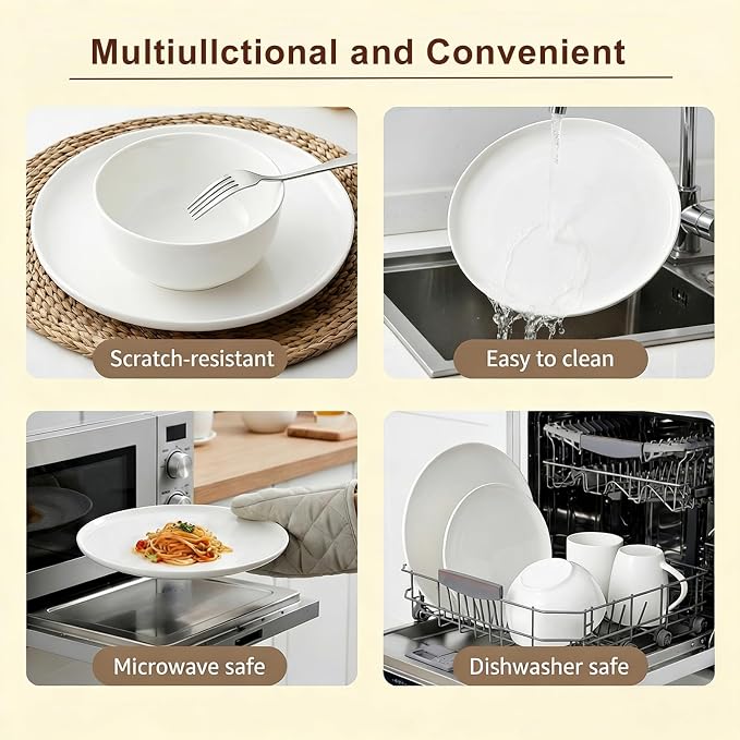 16 Piece Bone China Dinnerware Sets - Image 5
