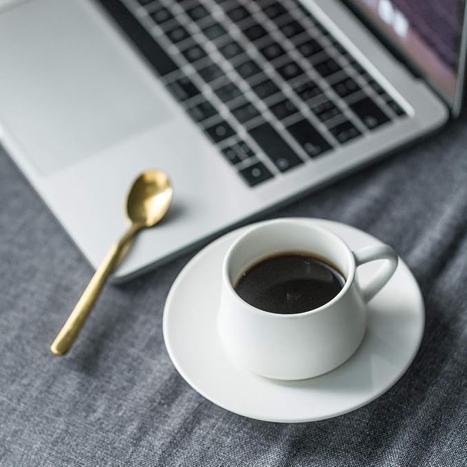 YHOSSEUN Espresso Cups Set of 6 - Image 8