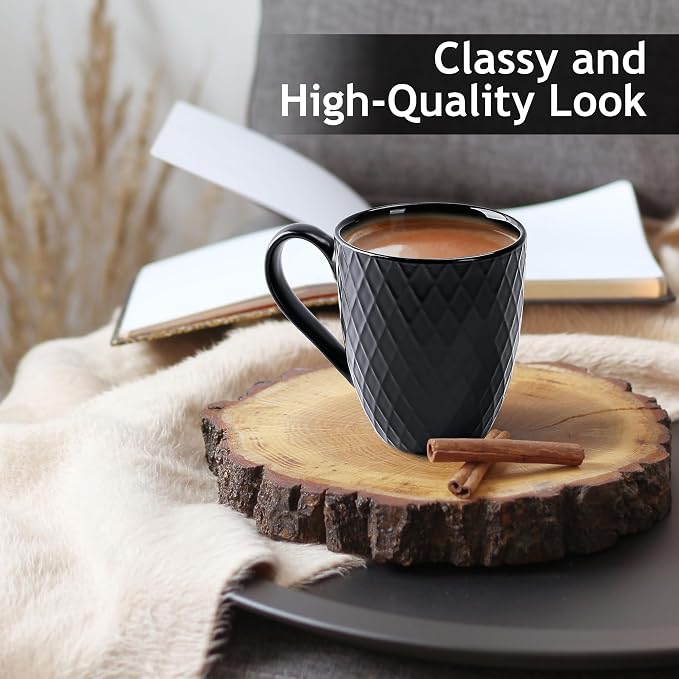 MIAMIO - Coffee Mugs Set of 6 - Palmanova Collection | Modern matte ceramic mug - Image 2