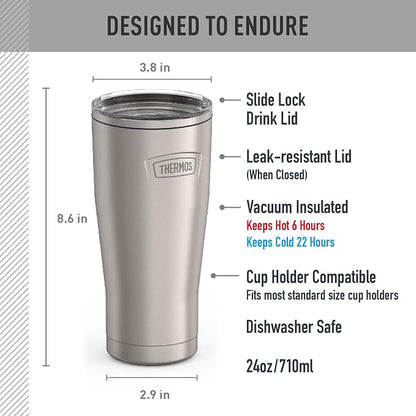 THERMOS Icon Series 24oz Stainless Steel Tumbler - Image 7