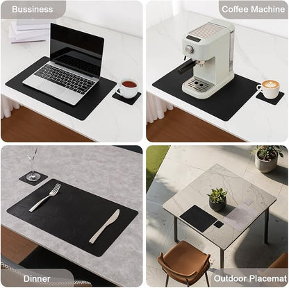 Vinyl Placemats Set of 6, Dual Sided Place Mats - Image 6