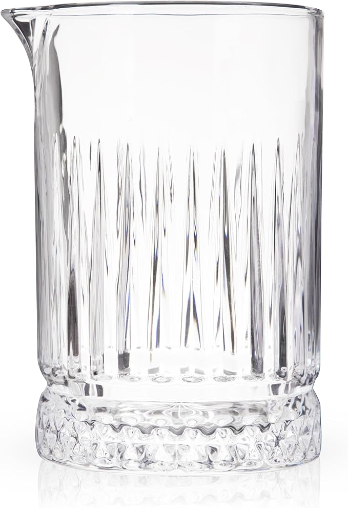 Viski Pedestal Crystal Cocktail Mixing Glass Perfect - Image 10