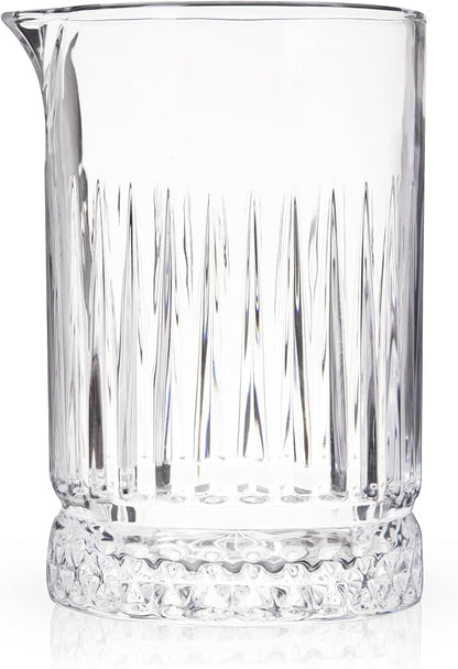 Viski Pedestal Crystal Cocktail Mixing Glass Perfect - Image 10