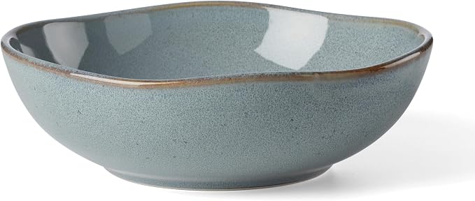 Oneida 897199 Organic Shades 12-Piece Dinnerware Set, Slate Blue - Image 5