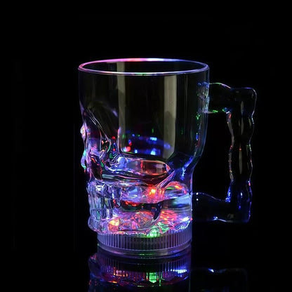 Flash Light Up Cups Glowing LED Beer Wine Whisky Liquor Crystal Glasses Tumbler by Unknown