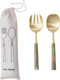 Creative Co-Op 2-Piece Stainless Steel Salad Servers by Unknown