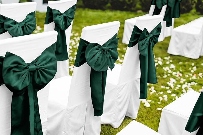 12 Pack Emerald Green Satin Table Runner 12 x 108 Inch Long Premium Table - Image 6