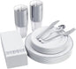 FOCUSLINE 175 Count Silver Dinnerware Set by FOCUSLINE