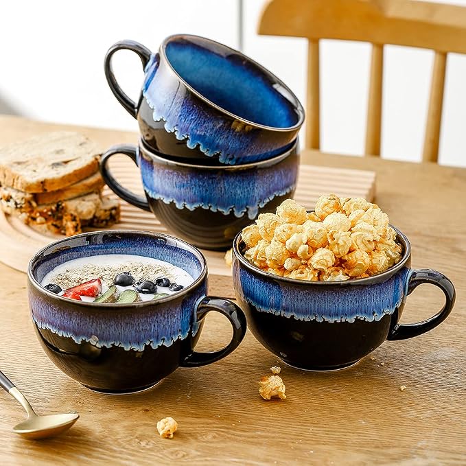 KOOV Ceramic Soup Mug, Soup Bowls - Image 4