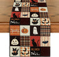 Artoid Mode 210 GSM Halloween Table Runner 13x90 Inch Home Party Decor | Black by ArtoidMode