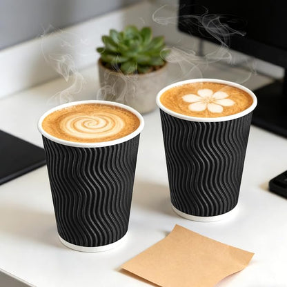 BYSNOW 500 Pack 12 oz Coffee Cups - Image 4