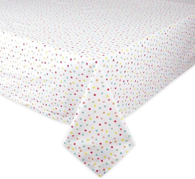 DII Polka Dot Party Print Tabletop Collection Reusable & Machine Washable - Image 2