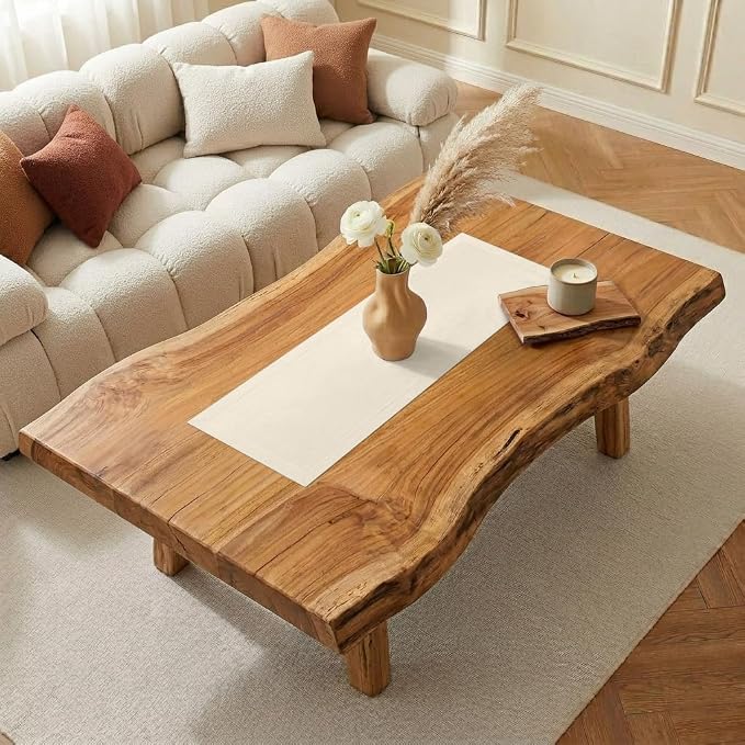 Classic Linen™ by D'Moksha Ivory Table Runner 36 Inches, 100% Pure Linen - Image 2