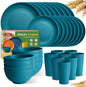 Teivio 32-Piece Plates and Bowls Sets by Teivio