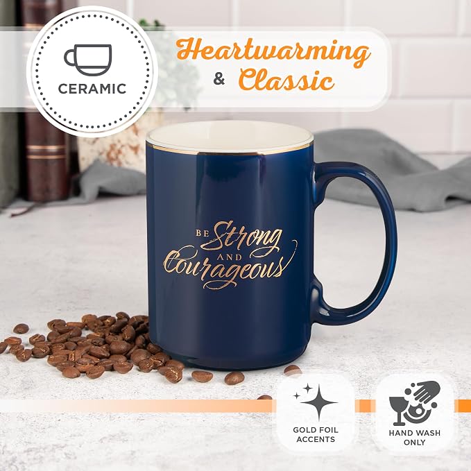 Christian Art Gifts Large Coffee & Tea Inspirational Scripture Mug - Image 5