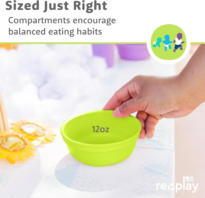 Re-Play 12 oz. Toddler Bowls Set of 6 - Image 8
