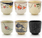 6 Pieces Japanese Tea Cups, 6 Oz Ceramic Coffee Cup | No Handle Teacup Matcha by Nagpew