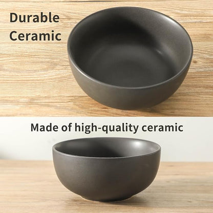 Tikoore Ceramic Mixing Bowls Set，Soup Bowls Set of 3, Stoneware Nesting Bowls - Image 9