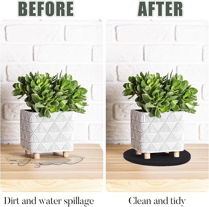 Plant Coaster Mat Reversible, Household Products Absorbent/Waterproof - Image 4