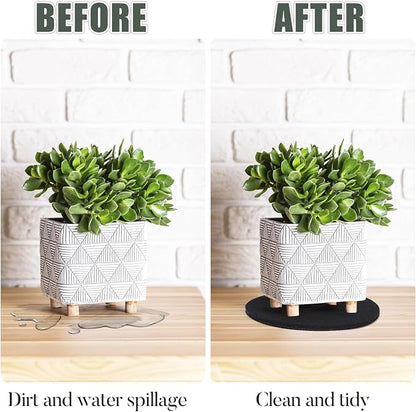 Plant Coaster Mat Reversible, Household Products Absorbent/Waterproof - Image 4