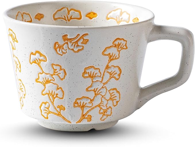 Ceramic Mug 11 oz Unique Luxurious Cup, Mug by Noevany