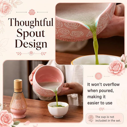 Buucup Matcha Whisk Set, Ceramic Matcha Kit - Image 7