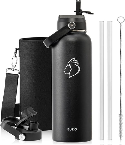 BUZIO Triple Wall Vacuum Water Bottle by BUZIO