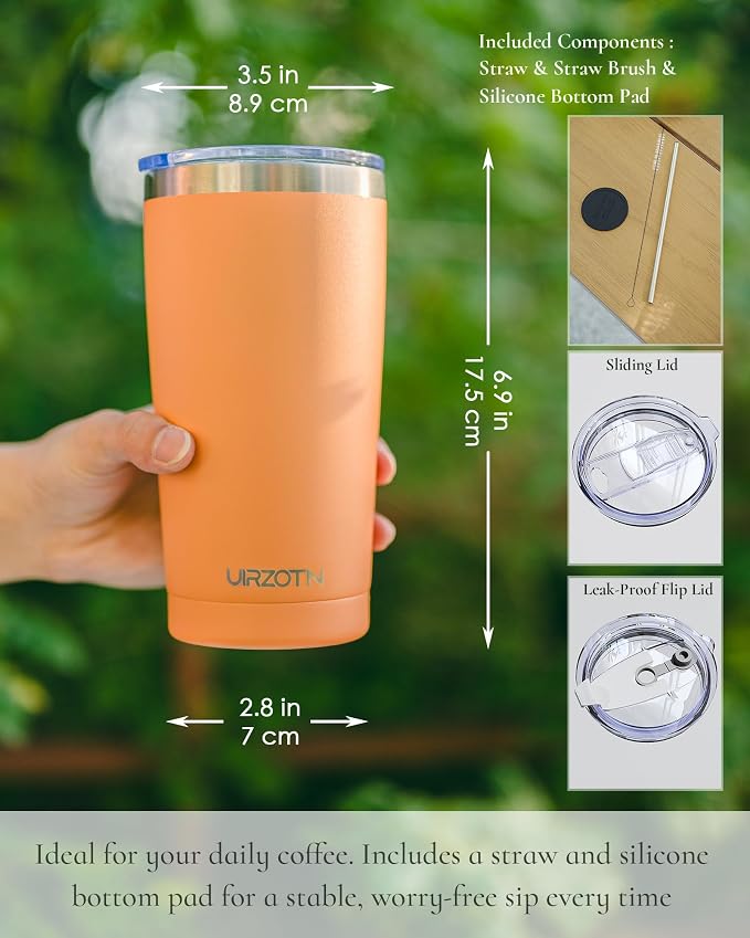 20oz Travel Coffee Tumbler - Image 2