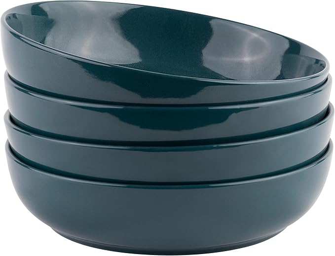 KooK Pasta Bowl, Salad Bowls, Serving Bowls, Large Capacity, Microwave & by Kook