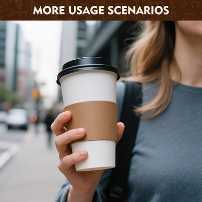 YEEHAW 16 oz 500 Pack Disposable Coffee Cups - Image 6