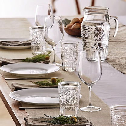 Bormioli Rocco Romantic Set Of 6 Tumbler Glasses, 11.5 Oz. Clear Crystal Glass - Image 10