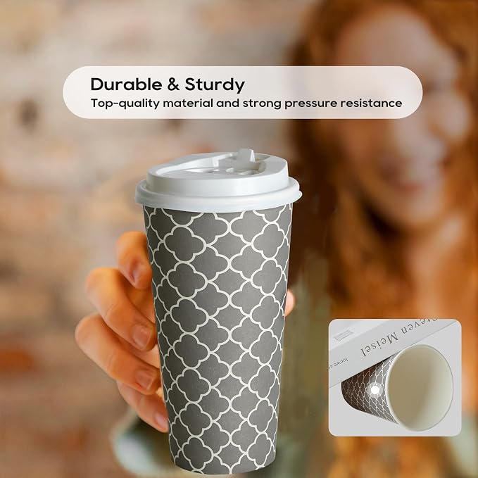 JOLLY PARTY Disposable Coffee Cups - Image 3