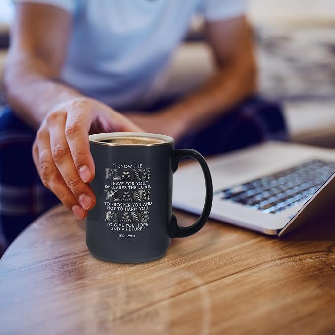 Christian Art Gifts Large Novelty Inspirational Ceramic Coffee & Tea Mug - Image 4