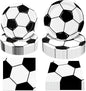 180Pcs Soccer Party Supplies Paper Plates and Napkins Serve 60 | Disposable by Hpscdyo