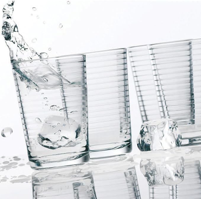 Juice Glasses 7 oz. Set Of 4 Glass Cups – By Home Essentials and Beyond – - Image 6
