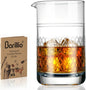 Barillio Crystal Cocktail Mixing Glass - 20 Oz Seamless Weighted - Bartender by Barillio